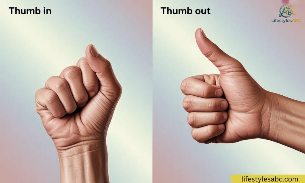 Quick Answer Thumb In vs Thumb Out