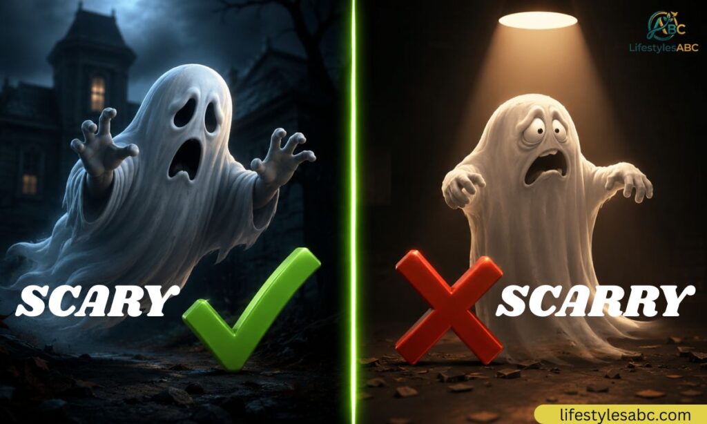 Scary or Scarry Which One Is Correct