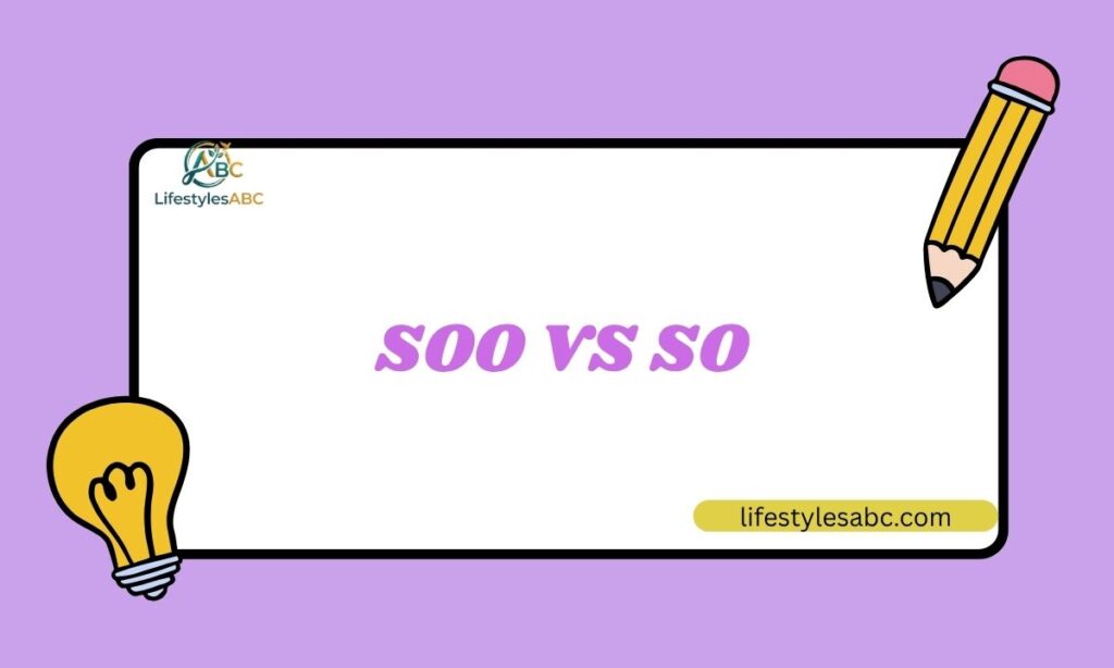 Soo vs. So
