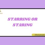 Starring or Staring